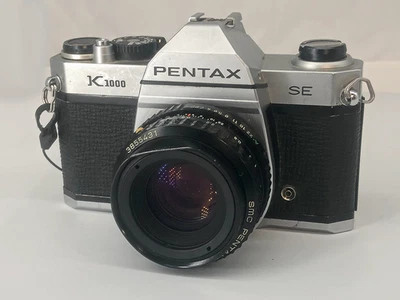 Lente para piezas Pentax K1000 con SMC Pentax A 50 mm F 2 Foto 1 de 3