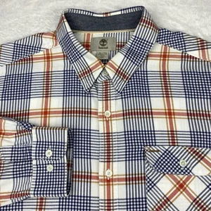 Camisa TIMBERLAND Para Hombre X-Grande Multicolor A Cuadros Algodón Pesado Calce Regular - Imagen 1 de 11