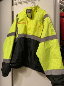 Chaqueta de lluvia de alta visibilidad GSS Team Safety talla 5XL envío gratuito nueva con etiquetas - Imagen 1 de 6