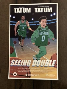 Boston Celtics JAYSON TATUM RARE/HTF Poster - Picture 1 of 4