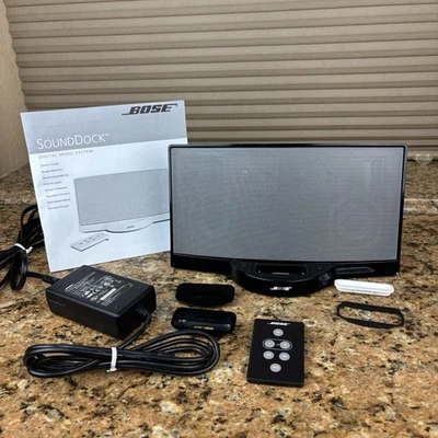 Bose Sound Dock Serie 1 Digital Music System Lautsprecher für iPod mit Fernbedienung Kabel - Bild 1 von 4