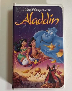 RARE!!! Walt Disney’s Aladdin Black Diamond Collectors Edition VHS read below - Picture 1 of 14