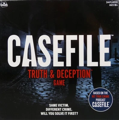 Casefile Truth & Deception Game  by Goliath - (12+) - New & Sealed - Image 1 of 4