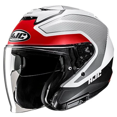 HJC Semi-Flat White/Black/Red i31 Tevis MC1SF Helmet 449064 - Image 1 of 4