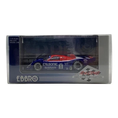 EBBRO 1/43 NISSAN CALSONIC R92CP BRIDGESTONE #1 Excellent JAPAN - Image 1 of 4