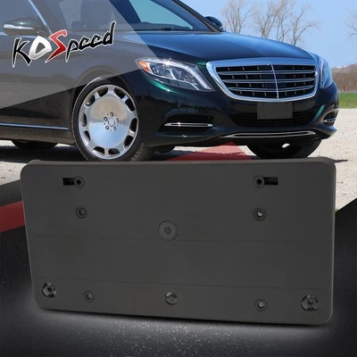 Soporte de montaje de matrícula de parachoques delantero para Mercedes-Benz S550/S600 14-17 Foto 1 de 4