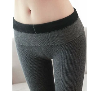 Medias Medias Medias Medias Medias Medias Medias de Vellón de Invierno Gruesas Cálidas de Felpa Térmica para Mujer - Imagen 1 de 13