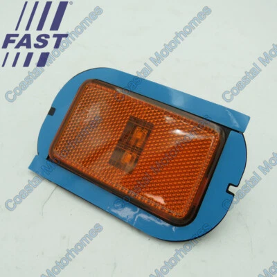 Fits VW Crafter Side Marker Light LED Orange (2016-Onwards) 7C3 945 061 B - Image 1 of 4
