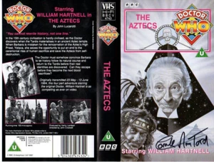 Doctor Who: The Aztecs VHS Cover Signed by CAROLE ANN FORD - Bild 1 von 1