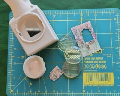 Presente Martha Stewart com 3 Selos Perfurador de Papel FUNCIONA MUITO BEM PENTE-ENVIO! - Imagem 1 de 4