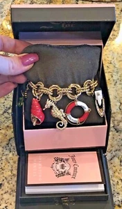 Juicy Couture Náutico Vela Marina Prefijo Dije Reloj de Pulsera RETIRADO - Imagen 1 de 9