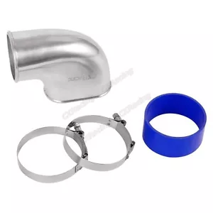 CXRacing 3.5" Throttle Body Intake Elbow + Hose for 05-14 Ford Mustang 4.6L V8 - Bild 1 von 12
