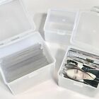 Dust-proof Storage Box Large Capacity Cards Box Card Holder  Stickers Pencil