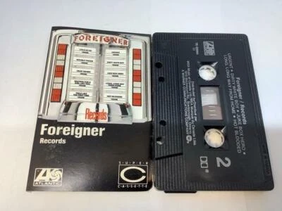FOREIGNER Audio Cassette Tape RECORDS 1982 Atlantic Records Canada 78-09994 - Image 1 of 4