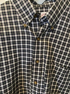 Brooks Brothers Shirt Large Blue Yellow White Check Button Up Long Sleeve Men’s - Picture 1 of 9