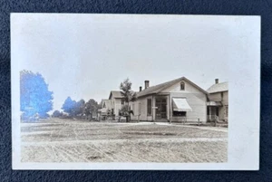 Antique ICE CREAM STORE - UNIONDALE, INDIANA real photo postcard RPPC - Picture 1 of 4
