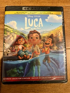 Disney Pixar Luca - Ultimate Collectors Ed (4K Ultra HD + Blu-ray + Digital) NUEVO - Imagen 1 de 2