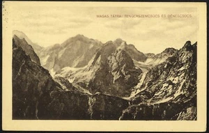 HUNGARY SLOVAKIA 1911 PC MAGAS TÁTRA @ SZENTIVÁNY CSORBATÓ now Štrbské Pleso - Picture 1 of 2