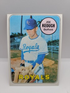 1969 Topps Joe Keough RC Kansas City Royals #603 EX-MT+