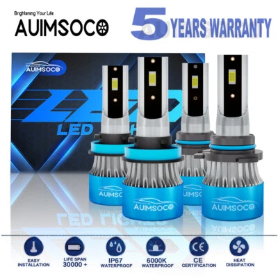 Farol de LED lâmpada alta baixa para Toyota Camry LE Sedan 4 portas 2.5L 3.5L 2007-2018 - Imagem 1 de 4