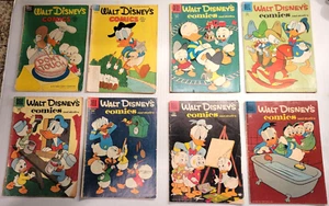 Walt Disney's Comics and Stories Dell #153 157 183 190 192 194 199 215 228 265. - Picture 1 of 16
