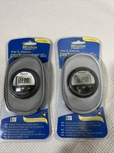 (2)-Go Walking Calorie Step Distance Pedometer Sportline New Sealed W/Pouch (401 - Picture 1 of 7