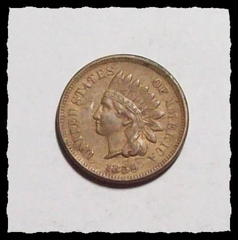 1859 INDIAN HEAD CENT   1st Year  Eye Appealing    Sharp XF   #14D7 Cover