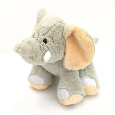 Ganz Webkinz HM167 Velvety Elephant Plush Stuffed Animal Toy Gray Pink 6 inch - Image 1 of 4