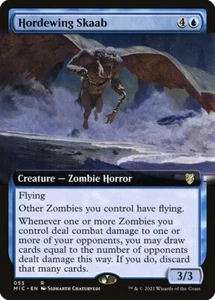 Hordewing Skaab Extended Art #53 | MIC Midnight Hunt Commander | MTG - Picture 1 of 1
