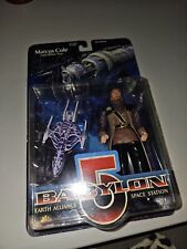 NEW BABYLON 5 MARCUS COLE EXCLUSIVE PREMIERE EDITION 1998 ACTION FIGURE! Singed