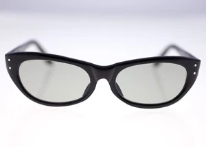 Black acetate ladies vintage sunglasses N0210 circa 1950s/60s - Weight: 32g - Picture 1 of 13