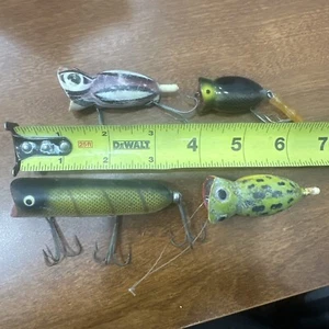 2 Vintage Arbogast Hula Popper Kunstköder - 2 7/8" - Bild 1 von 8