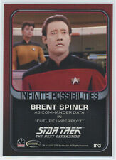 Star Trek TNG A&I Card IP3 Brent Spiner as Commander Data Infinite Possibilities