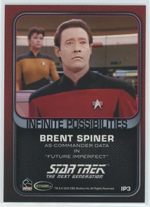 Star Trek #IP3 Brent Spiner as Commander Data Infinite Possibilities Hit Card! - Picture 1 of 2