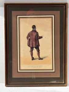 Galerie Royale De Costumes No 32 Domestique Du Pape Print 26x19 In - Picture 1 of 8