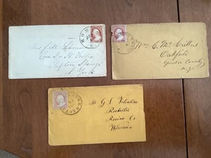 ICOLLECTZONE US Early US Postal History Covers (A700-32) - Picture 1 of 10