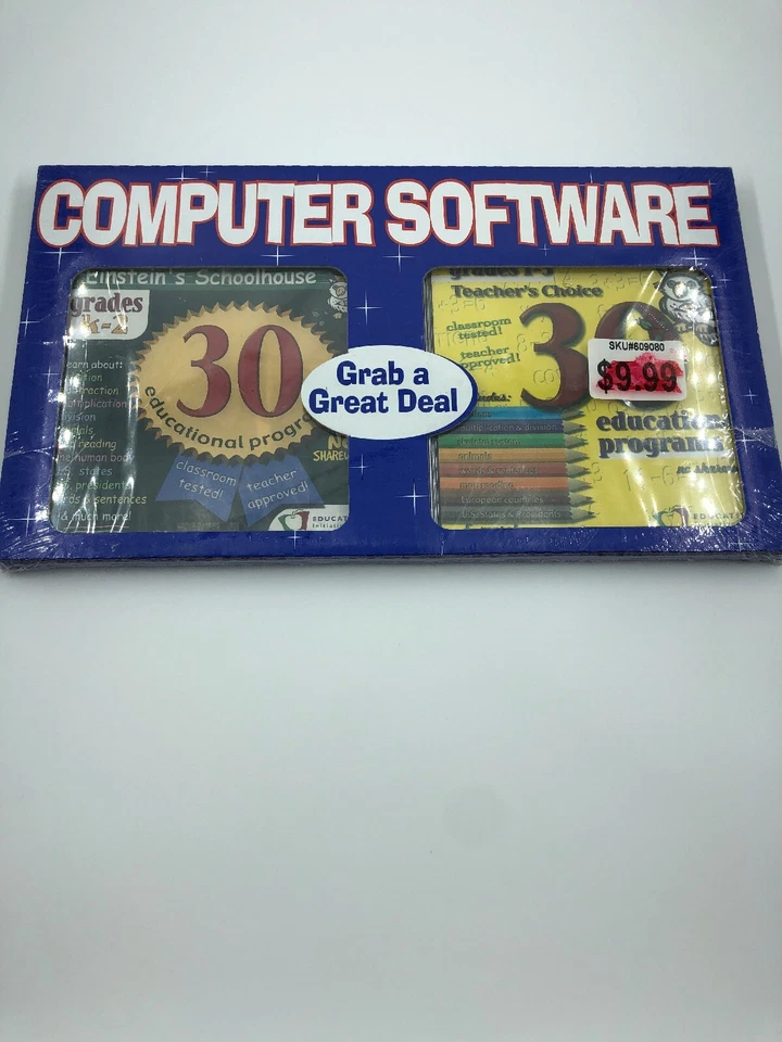 Einstein's Schoolhouse 30 Educational Programs Grades K-2 CD-ROM WIN Teachers - Image 1 of 4