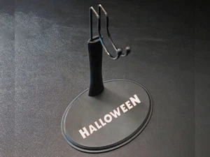 Halloween 4 Michael Myers Figure Stand Display Base Collectible Trick Or Treat - Picture 1 of 1