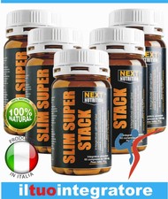 TERMOGENICO Brucia grassi Dimagrante Carnitina Garcinia Caffeina Cromo 5 BOX