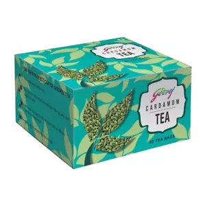 Godrej cardamom Flavoured Tea 50 bags World Wide - Picture 1 of 5