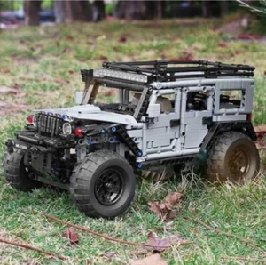 Mould King ferngesteuertes Jeep Wrangler Offroad Modellauto 1285ps Bausteine - Bild 1 von 9