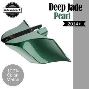 PERLA DE JADE PROFUNDA para más de 14 cubiertas laterales extendidas Harley Touring Glide - Imagen 1 de 7