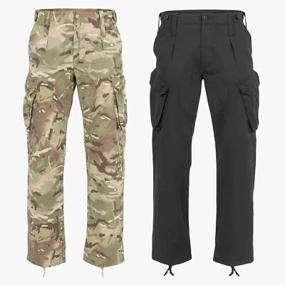 Highlander Delta Combat Trousers Mens Cargo Tactical Security Work Hiking Pants - Image 1 of 4