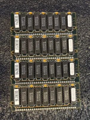 4 x 1MB 80ns FPM SIMM Memory Module RAM 4MB Vintage PC 286 386 *TESTED* - Image 1 of 4