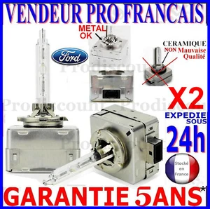 2 D3S AMPOULES XENON LAMPE FEU PHARE 35W HID 5000K 6000K 8000 POUR FORD 12V - Picture 1 of 3