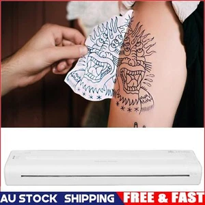 Wireless Mini Tattoo Transfer Machine 1200mAh - Fast Clear & Portable Printing - Picture 1 of 20