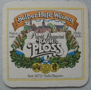 alter Bierdeckel Rauh & Ploss SELB (2) - Bild 1 von 1