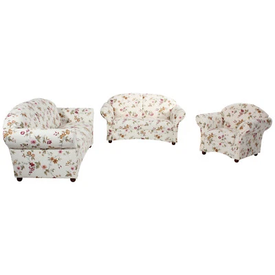 Max Winzer ~  Polsterserie Carolina Recamiere Sessel Sofa ~ Blütenmuster ~ NEU - Bild 1 von 4