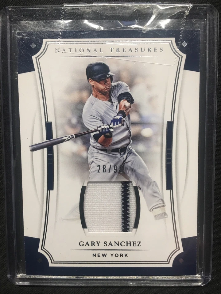 Sanchez, Gary - 2017 National Treasures - Swatch - 28/99-INV - Image 1 of 1