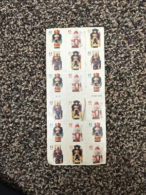 Scott #4371b: Holiday Nutcrackers MNH Booklet of 18. - Image 1 of 4